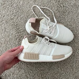 adidas Originals womens Nmd_r1 Sneaker, Chalk White/Chalk White